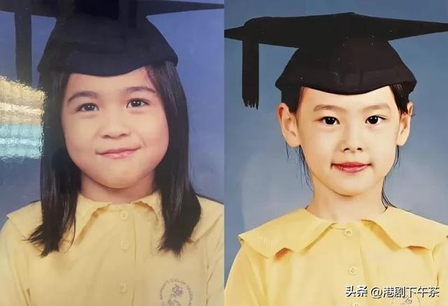 混血港星幼儿园毕业照曝光!从小美到大!未婚生3儿仍进不到豪门