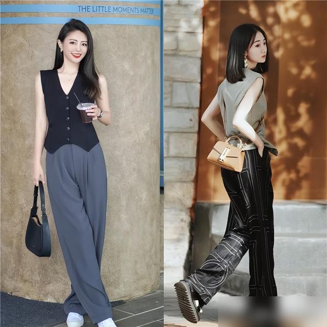 入春后才发现:卫衣不兴了!满大街都是爷爷马甲,意外的洋气好看