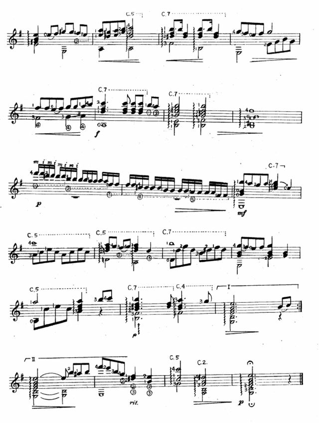 怀旧40年前的经典《血疑》主题曲“我衷心地谢谢你”,附吉他谱