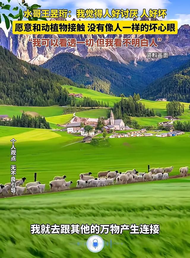 最强大脑水哥王昱珩:我觉得人好讨厌,人好坏更愿意和动植物接触