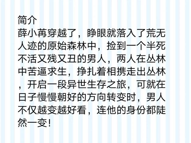 《薛小苒的古代搭伙之旅》让人耳目一新的温馨甜宠种田小说