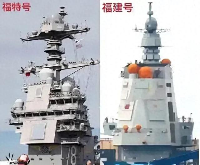 福特号航母雷达之殇:33面相控阵对比,中国“福建”号如何领先?