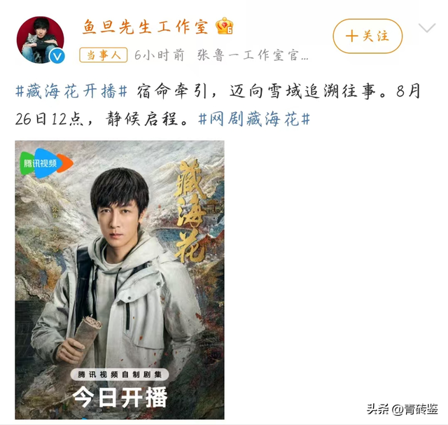 《藏海花》张鲁一:低调演戏19年,私生活很神秘,结婚多年零绯闻