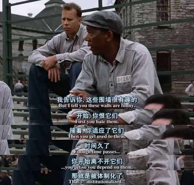 《肖申克的救赎》:人在低谷,最了不起的能力