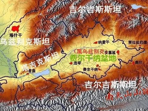 安集延与纳曼干——费尔干纳盆地的两个乌兹别克斯坦的城市