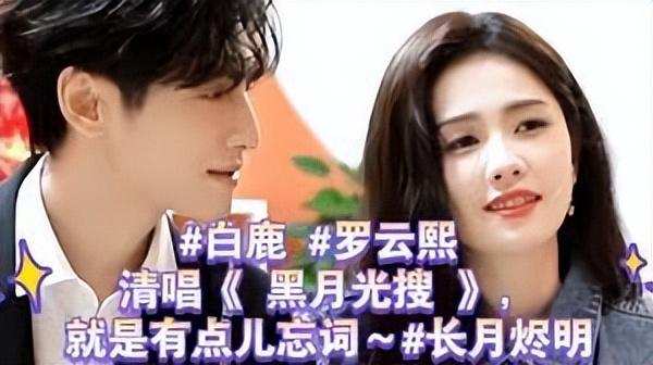 罗云熙和白鹿的《黑月光》