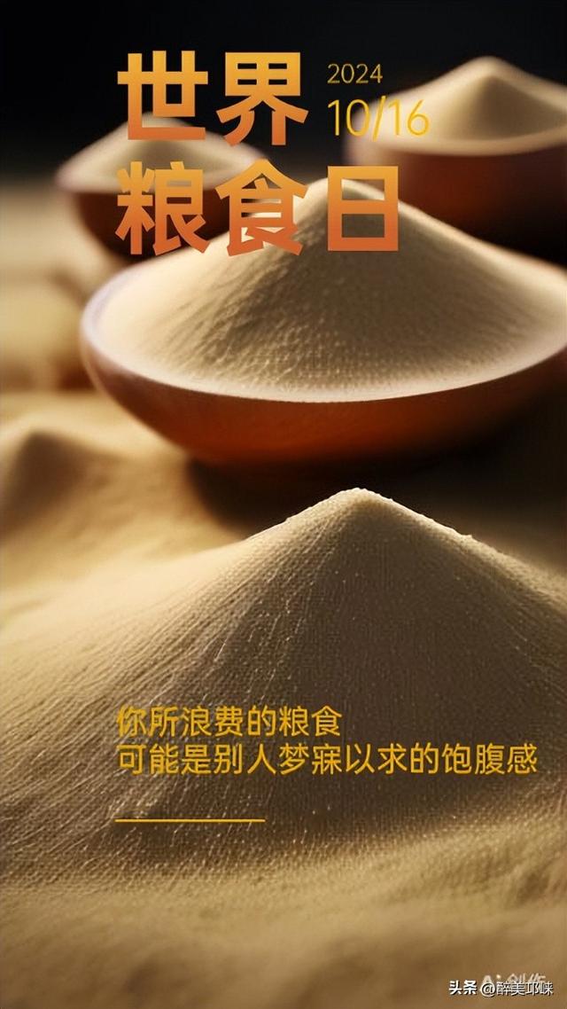 2024世界粮食日：请好好吃饭，不浪费每一粒粮食