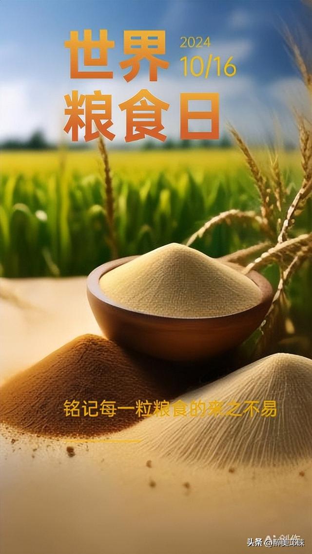 2024世界粮食日：请好好吃饭，不浪费每一粒粮食