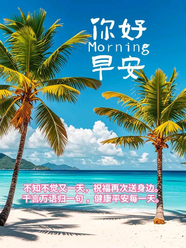 早安美图~每日问候情意长 友谊绵绵不能忘