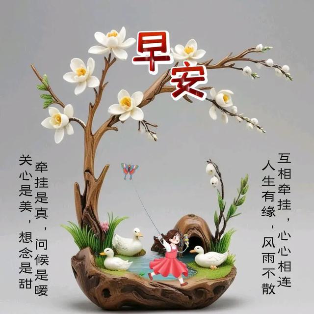早安美图~每日问候情意长 友谊绵绵不能忘