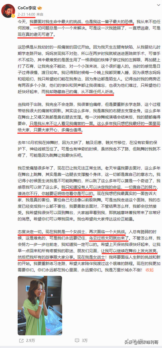 Coco李玟——童话的最后一章,为情所困木兰李