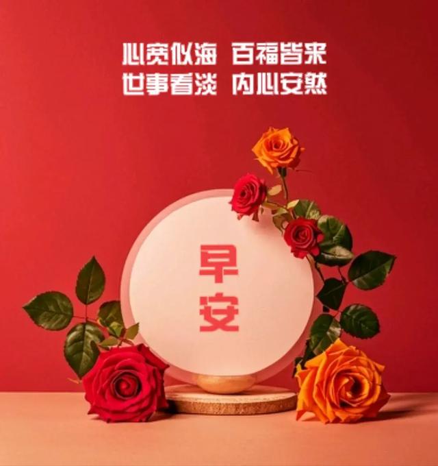早安美图~每日问候情意长 友谊绵绵不能忘