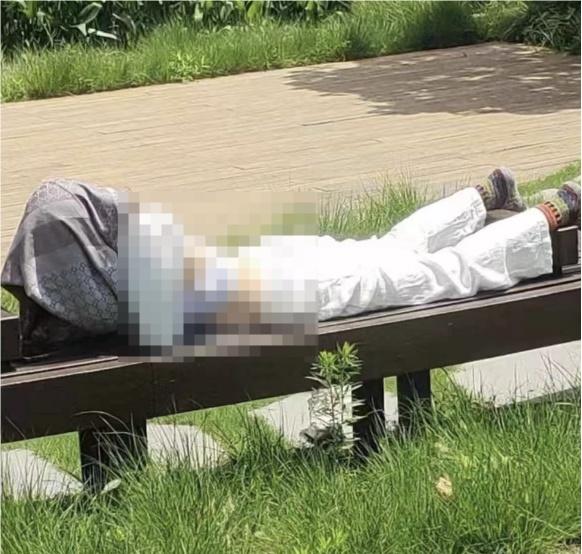 上海多家公园出现“辣眼睛”一幕:不论男女都在撩衣晒背?园方成了“三夹板”……