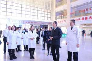 舒言(健康中国看山西：省卫健委副主任舒言一行莅临大同市第五人民医院开展调研指导工作)