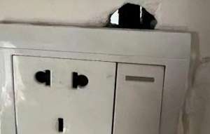 偷窥邻居(隔墙有“眼”男子凿洞偷窥女邻居，行拘)