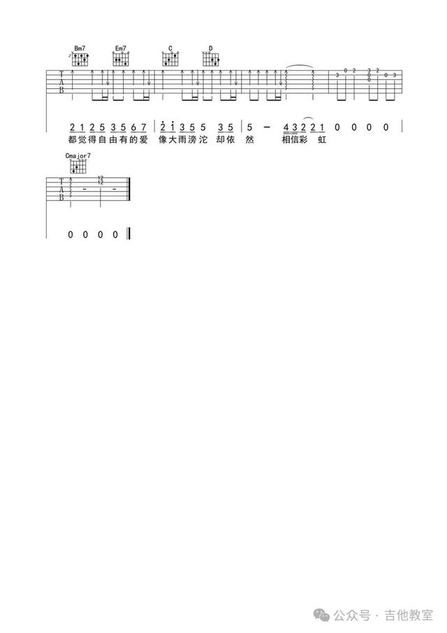 唐恬10首经典弹唱歌曲(附吉他谱)《孤勇者》《人世间》《如愿》