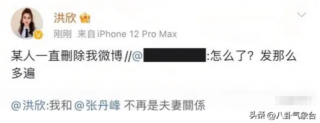 网曝洪欣带儿子改姓,与张丹峰划清界限,张镐濂变洪镐濂?