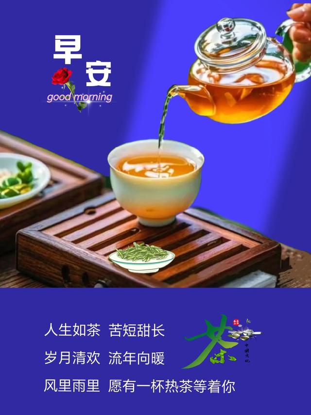 早安美图~每日问候情意长 友谊绵绵不能忘
