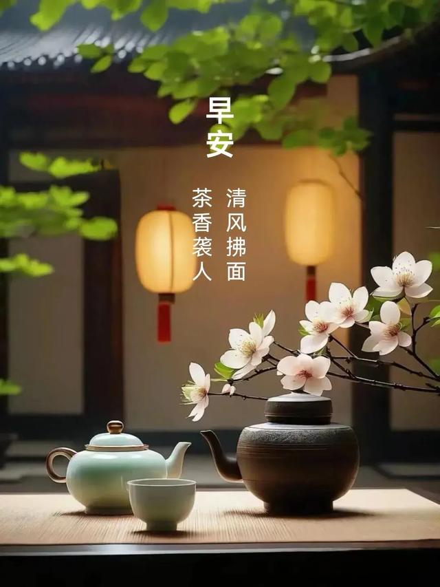 早安美图~每日问候情意长 友谊绵绵不能忘