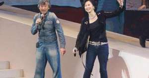 叶倩文演唱会(周慧敏现身林子祥演唱会，与57岁叶倩文同框，差距不是一般的大)