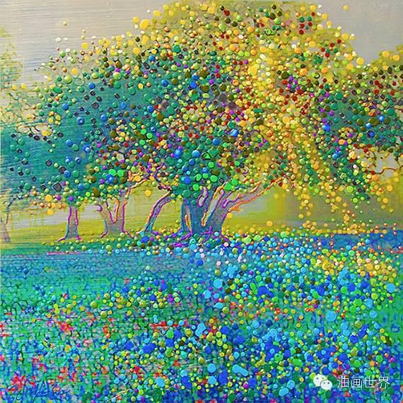 美国艺术家Julia Watkins油画作品