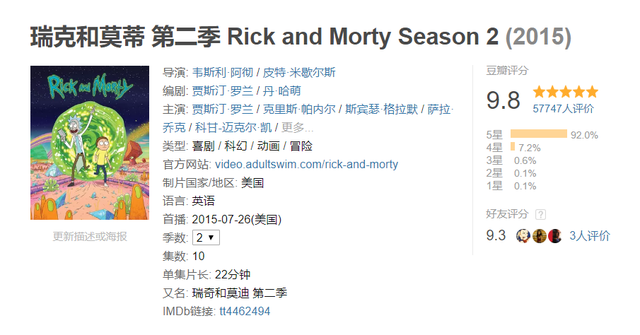 豆瓣9.8分的网红动画即将播出第四季，连闪电侠都是它的粉丝