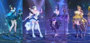 王昭君偶像歌手(王昭君四款星元特效简直良心,大招掉星星月亮昙花,蝴蝶完爆仲夏夜)