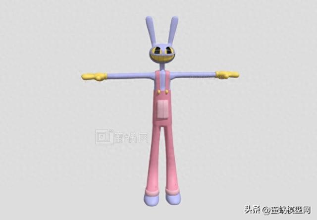 贾克斯3d模型下载 神奇数字马戏团 Jax