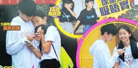 陈奕迅妻女近照,45岁徐濠萦比女儿还潮,鼓励女儿约会十足辣妈