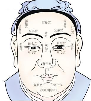 古人总结出的面相之宫到底在说什么？需要自我验证！