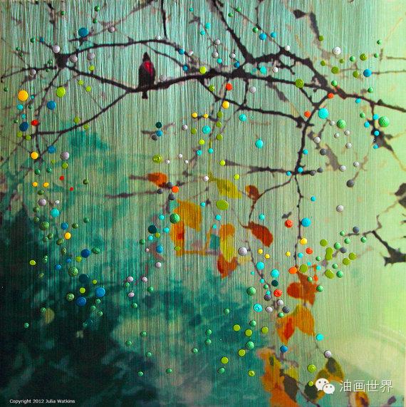 美国艺术家Julia Watkins油画作品