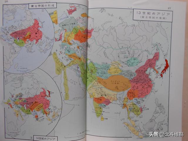 日本平凡社绘制的亚洲历史地图,到底体现日本的哪些不怀好意?
