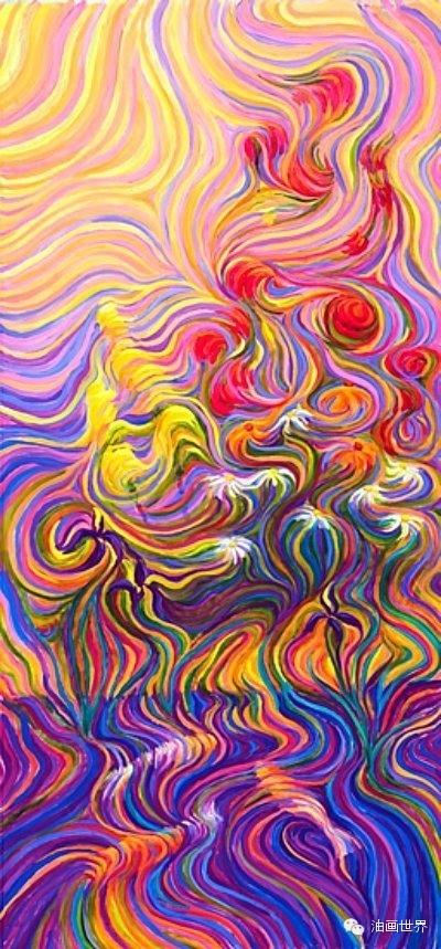 美国艺术家Julia Watkins油画作品