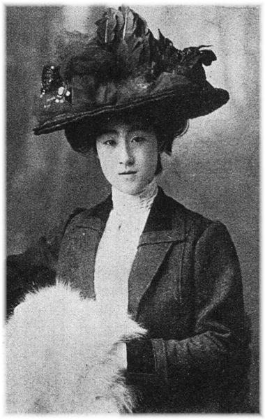 她是近代史“日本第一美女”，多图，看看那时代的日本名媛啥模样