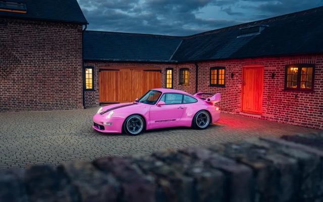 骚粉的保时捷911重制车,全碳定制Gunther Werks 993