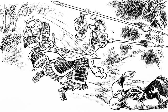 落草狮子山勤练六合枪法的双枪董芳,大战张国祥勇斗王贵的董芳