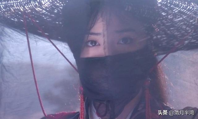 天龙八部名场面,六版木婉清摘面纱,谁秀丽绝俗,谁在闹笑话?