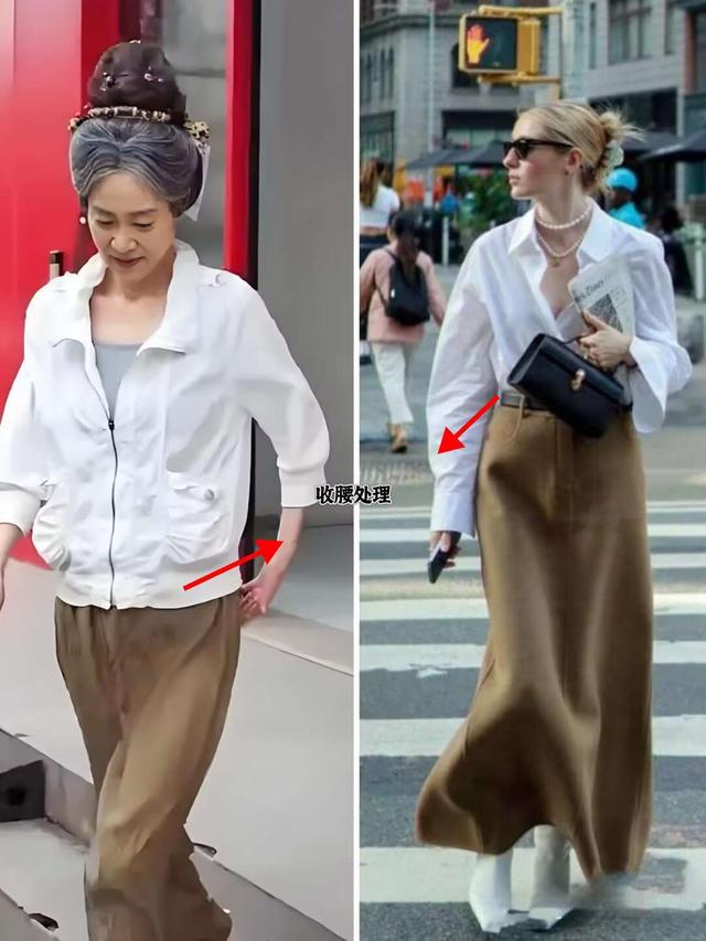 看了66岁刘雪华的穿搭,才明白:穿衣“不扮嫩”从容老去才更美