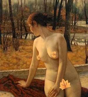 美裸(“裸而不俗”美而不媚王嫩人体油画，你想收藏一幅吗？)