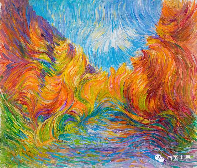 美国艺术家Julia Watkins油画作品