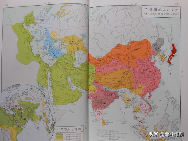 日本平凡社绘制的亚洲历史地图,到底体现日本的哪些不怀好意?
