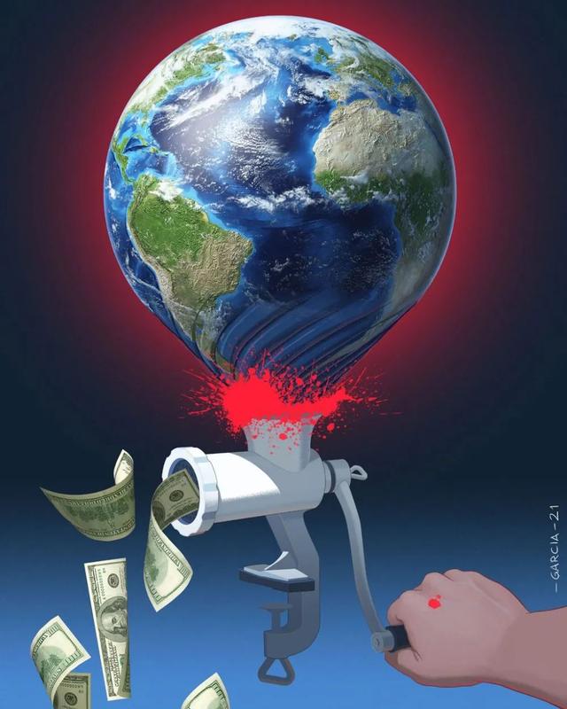 爆红INS的25张大尺度插画,让人看完头皮发麻:第一张就不做人…