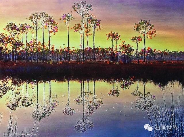 美国艺术家Julia Watkins油画作品