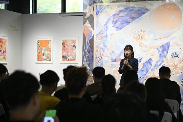 艺术讲述中国故事,创意点亮深圳坪山:“美美与共”李旻插画展-中国日报新闻插画启幕