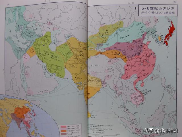 日本平凡社绘制的亚洲历史地图,到底体现日本的哪些不怀好意?