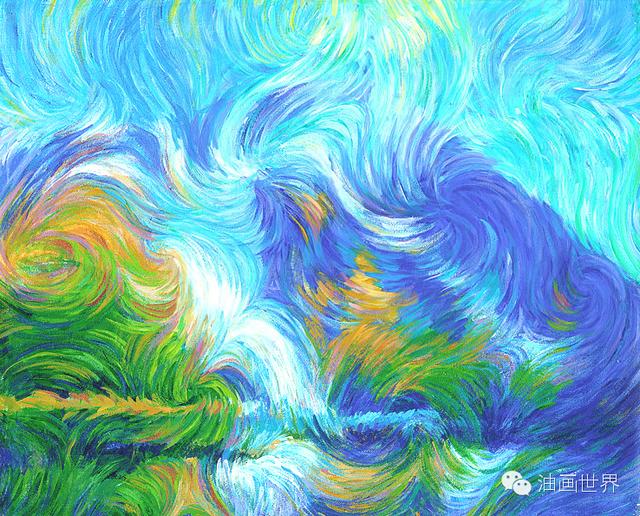 美国艺术家Julia Watkins油画作品