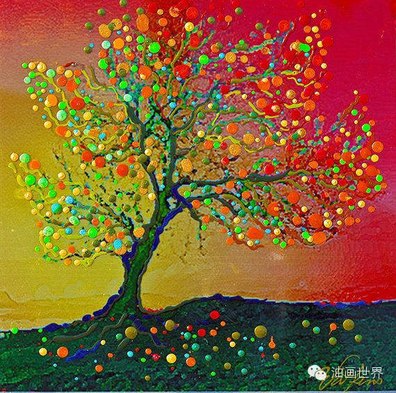 美国艺术家Julia Watkins油画作品