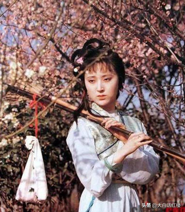 黛玉活了十七年,最后在花冢中溘然长逝