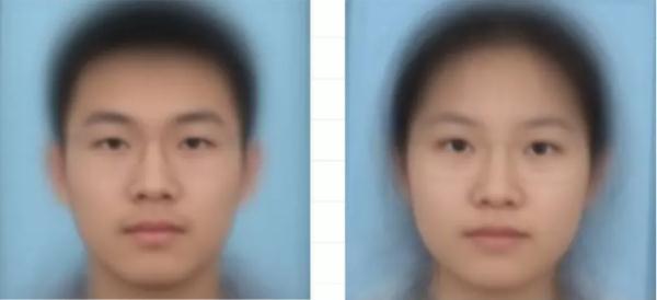北京一高校发布男女新生“平均脸”,由上千副面孔叠加而成