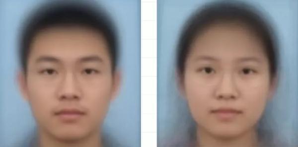 北京一高校发布男女新生“平均脸”,由上千副面孔叠加而成